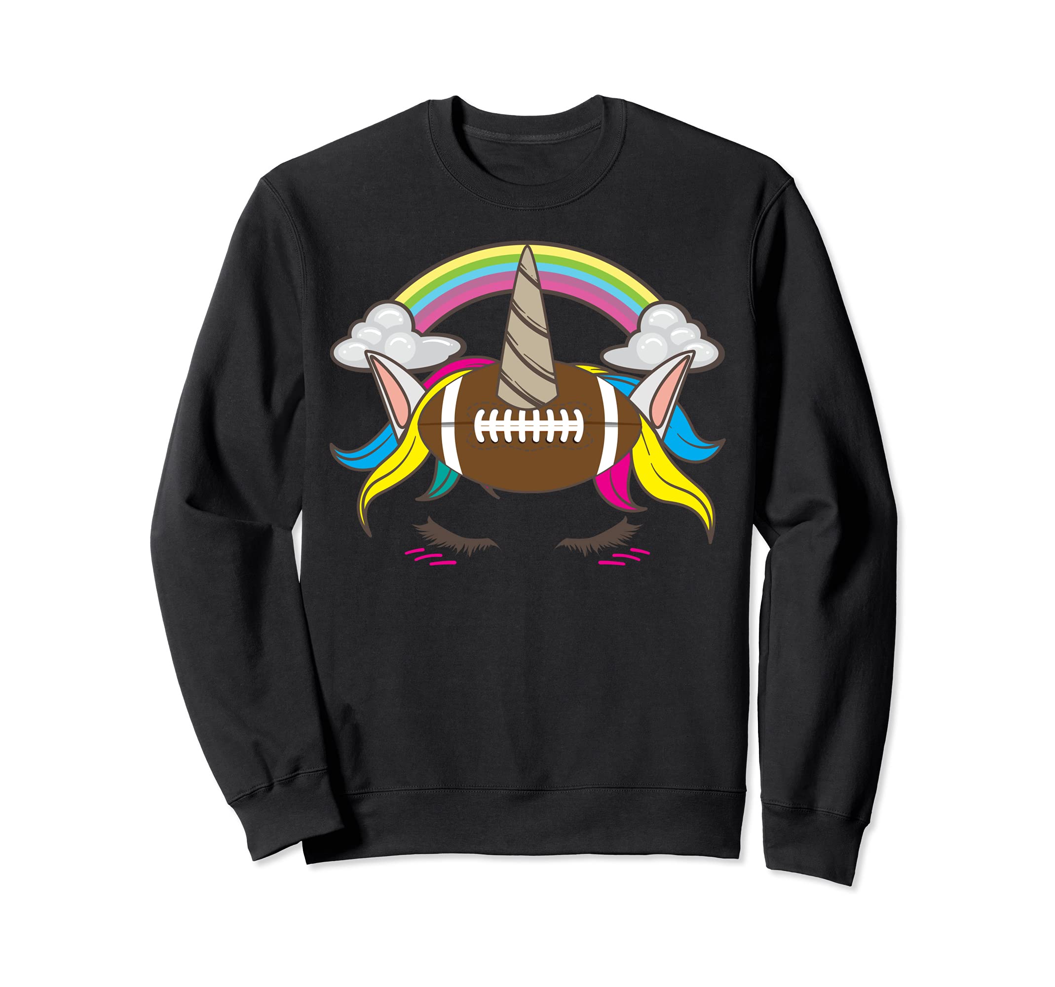 Funny Football Unicorn Gift Soccer Sweatshirt - Minimalist Print Men Women - T-Shirt, Sweatshirt, Hoodie