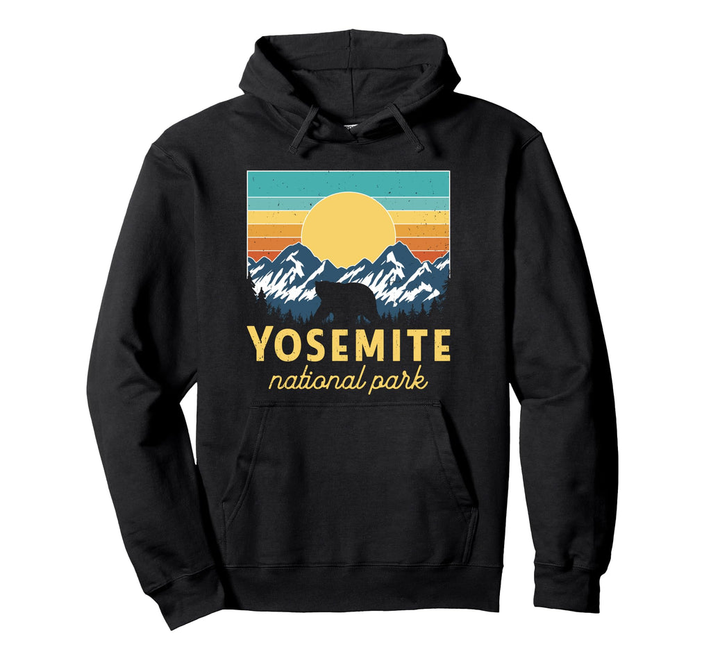 Yosemite National Park Sunset Hoodie - Trendy Graphic Unisex - T-Shirt, Sweatshirt, Hoodie