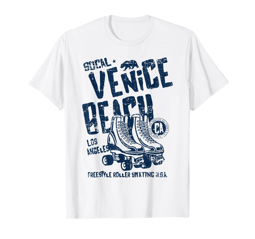 Venice Beach California Roller Skate T-Shirt - Casual Everyday Wear Unisex - T-Shirt, Sweatshirt, Hoodie