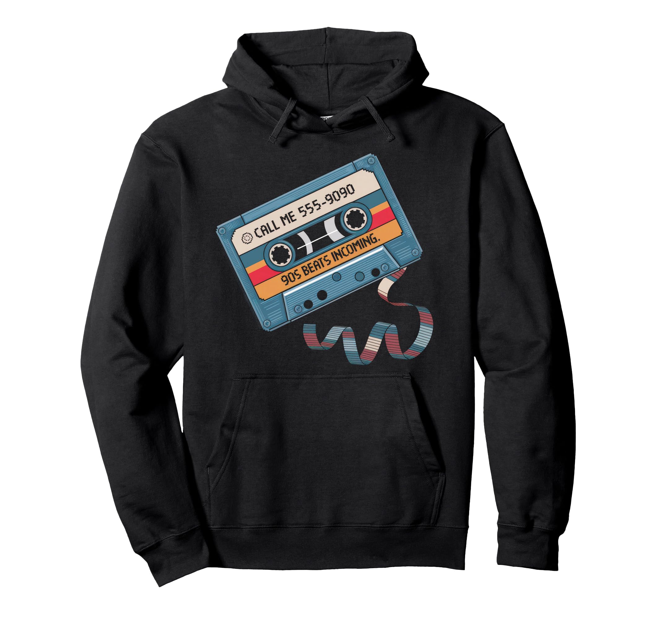 Cassette 80S 90S Party Mixtape Tape Hoodie - Casual Everyday Wear Men Women - T-Shirt, Sweatshirt, Hoodie
