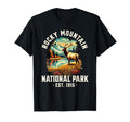 Rocky Mountains National Park Usa T-Shirt - Minimalist Print Unisex - T-Shirt, Sweatshirt, Hoodie