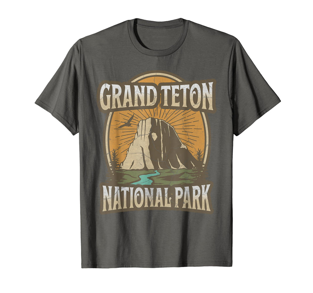 Grand Teton National Park Wyoming Sweatshirt - Custom Art Print for Adults - T-Shirt, Sweatshirt, Hoodie