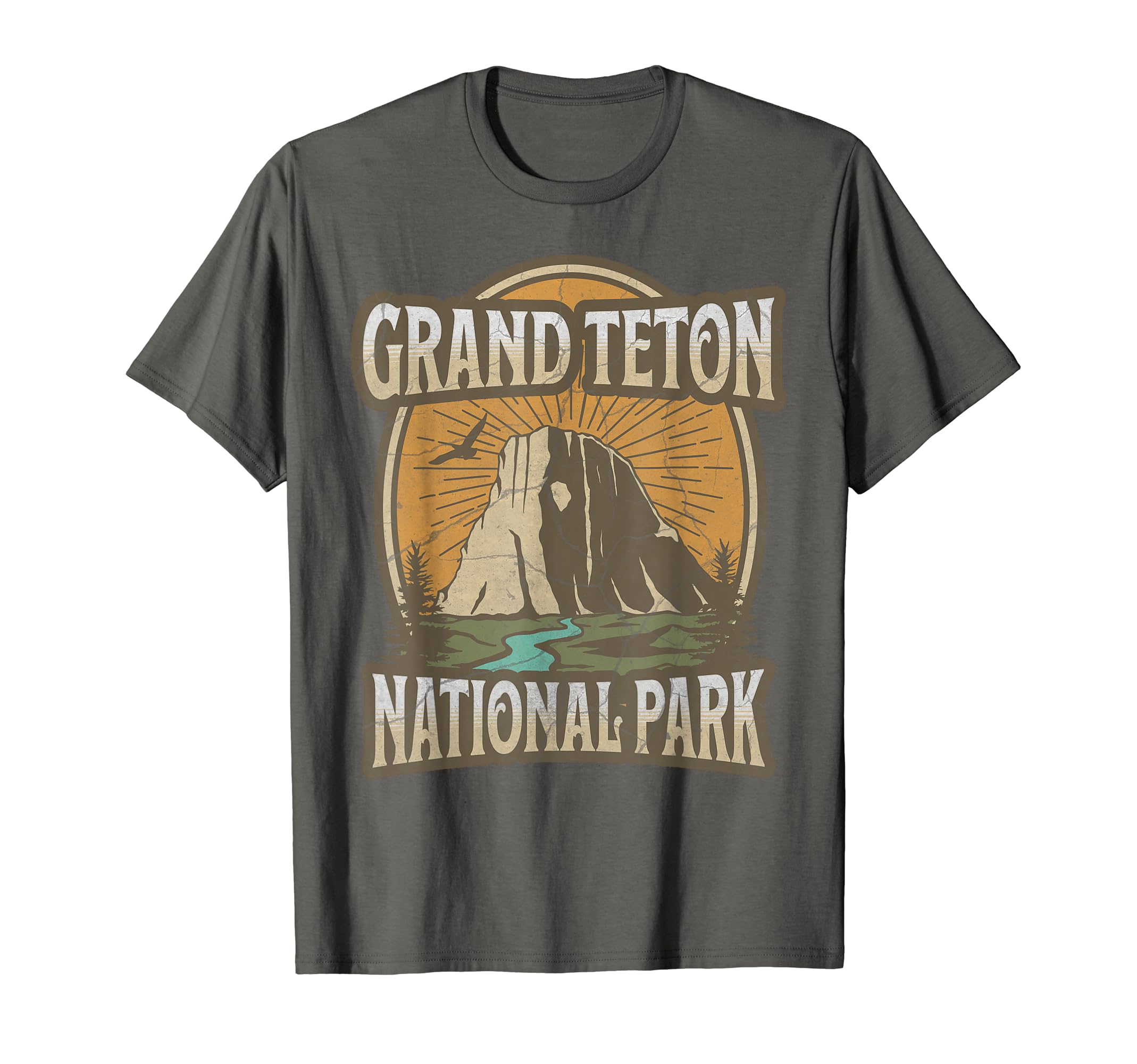 Grand Teton National Park Wyoming Sweatshirt - Custom Art Print for Adults - T-Shirt, Sweatshirt, Hoodie