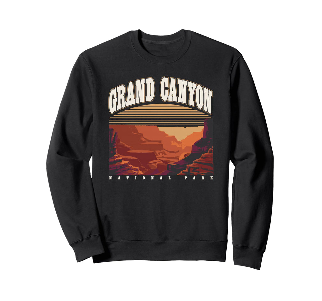 National Park Foundation Grand Canyon Sweatshirt - Trendy Graphic Unisex - T-Shirt, Sweatshirt, Hoodie