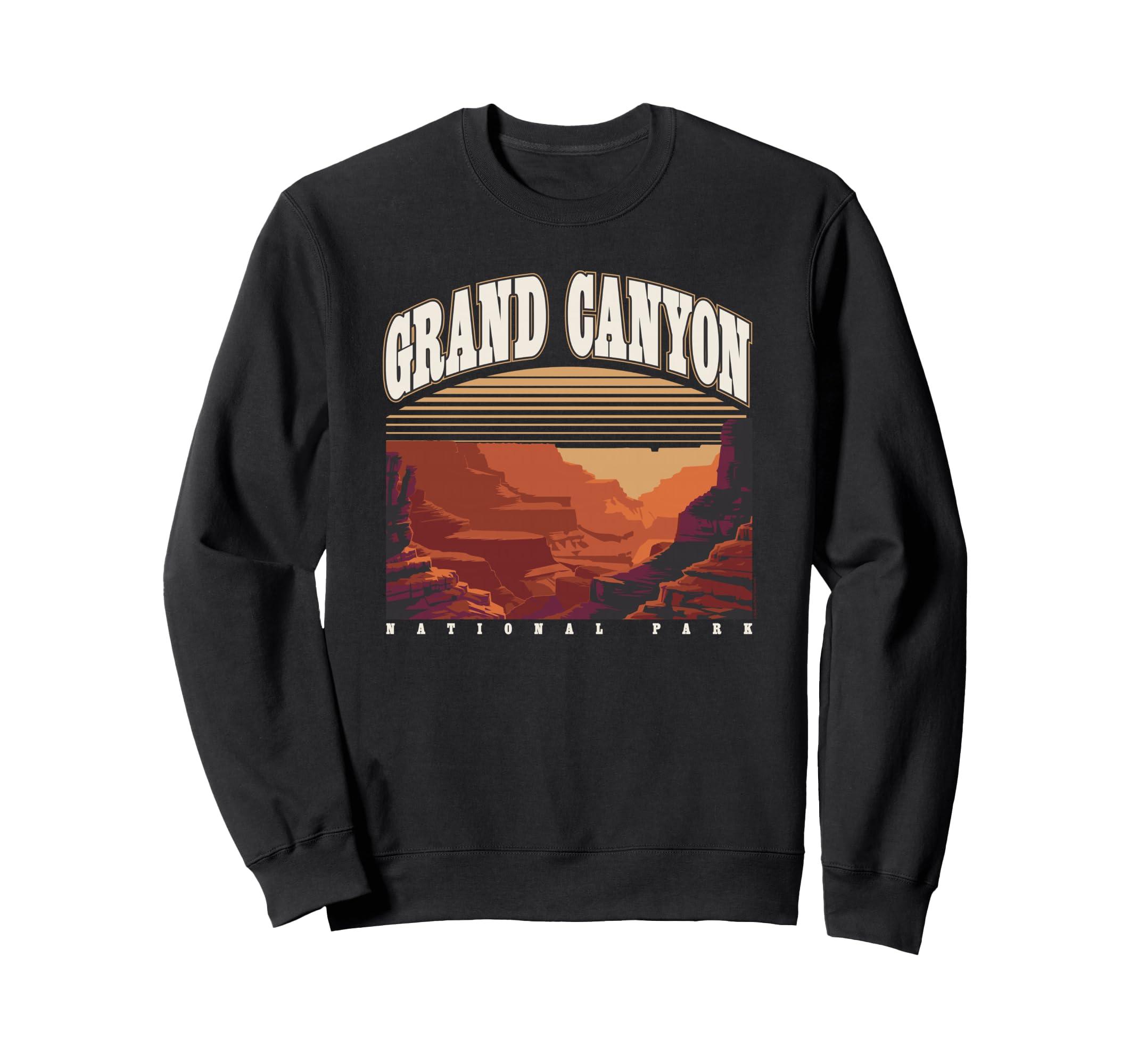 National Park Foundation Grand Canyon Sweatshirt - Trendy Graphic Unisex - T-Shirt, Sweatshirt, Hoodie