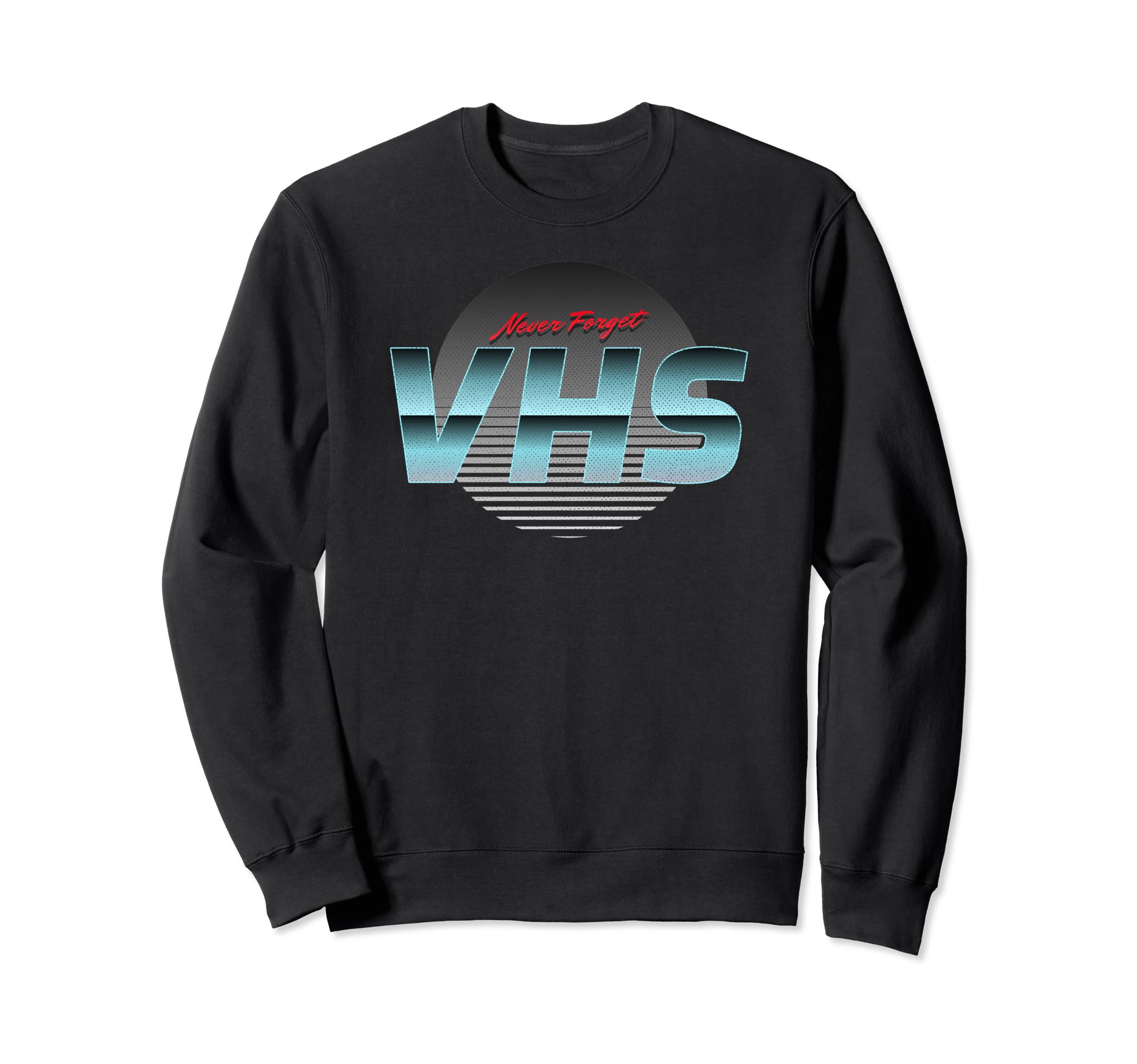 80S Hit Videos Cassette Tape Sweatshirt - Aesthetic Graphic for Adults - T-Shirt, Sweatshirt, Hoodie