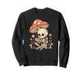 Spooky Fairycore Skeleton Gaming Sweatshirt - Aesthetic Graphic Men Women - T-Shirt, Sweatshirt, Hoodie