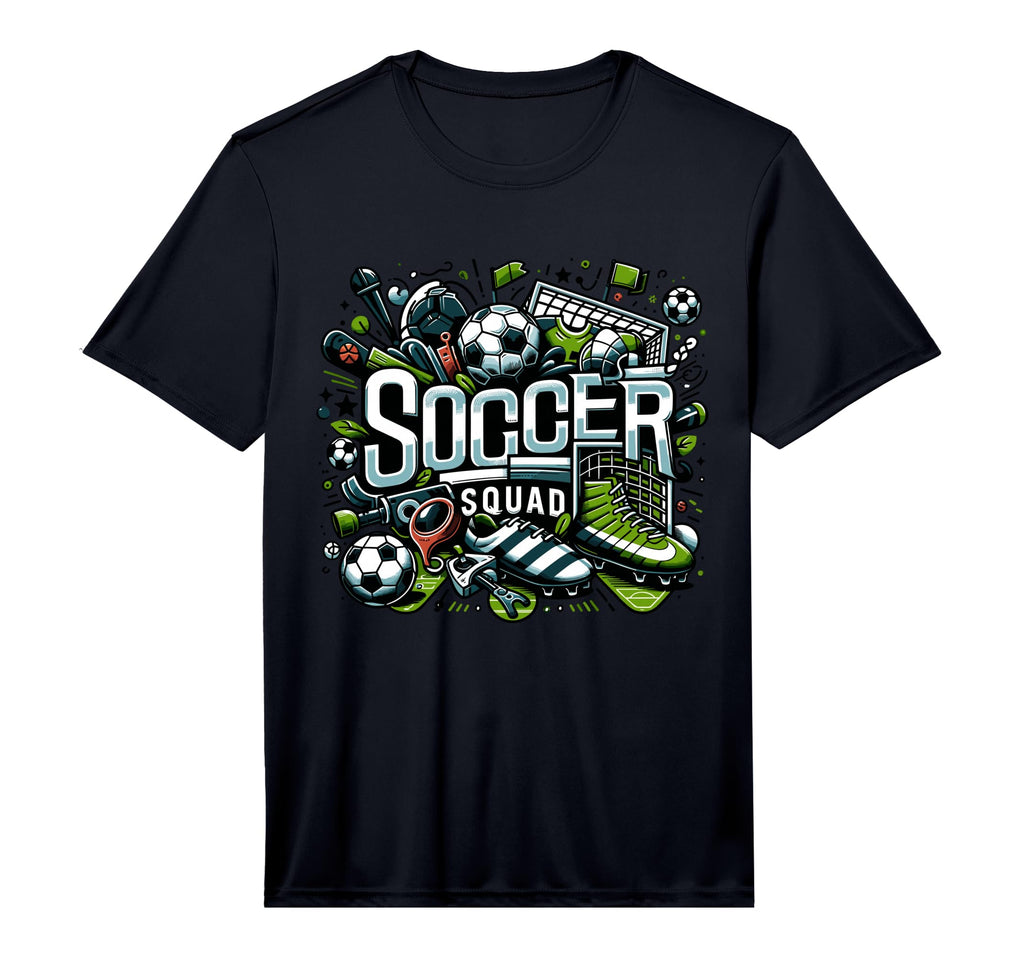 Soccer Squad Soccer Soccer Players T-Shirt - Custom Art Print Unisex - T-Shirt, Sweatshirt, Hoodie