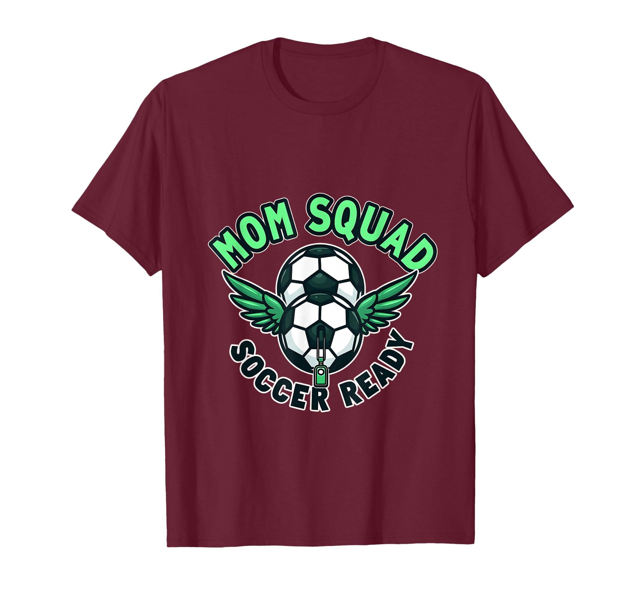 Mom Squad Soccer Ready Team Spirit T-Shirt - Trendy Graphic Men Women - T-Shirt, Sweatshirt, Hoodie