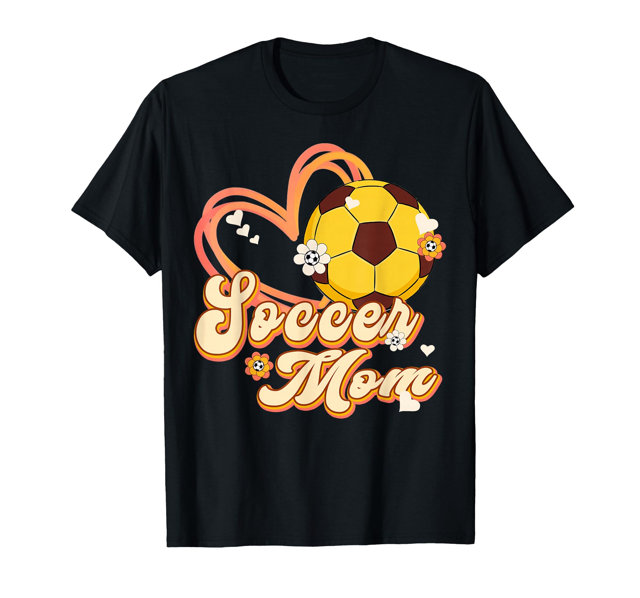 Soccer Mom Mama Heart Mothers Day T-Shirt - Fun Novelty Design Unisex - T-Shirt, Sweatshirt, Hoodie