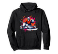 Ice Hockey Player Goalkeeper Ice Hockey Hoodie - Trendy Graphic Men Women - T-Shirt, Sweatshirt, Hoodie
