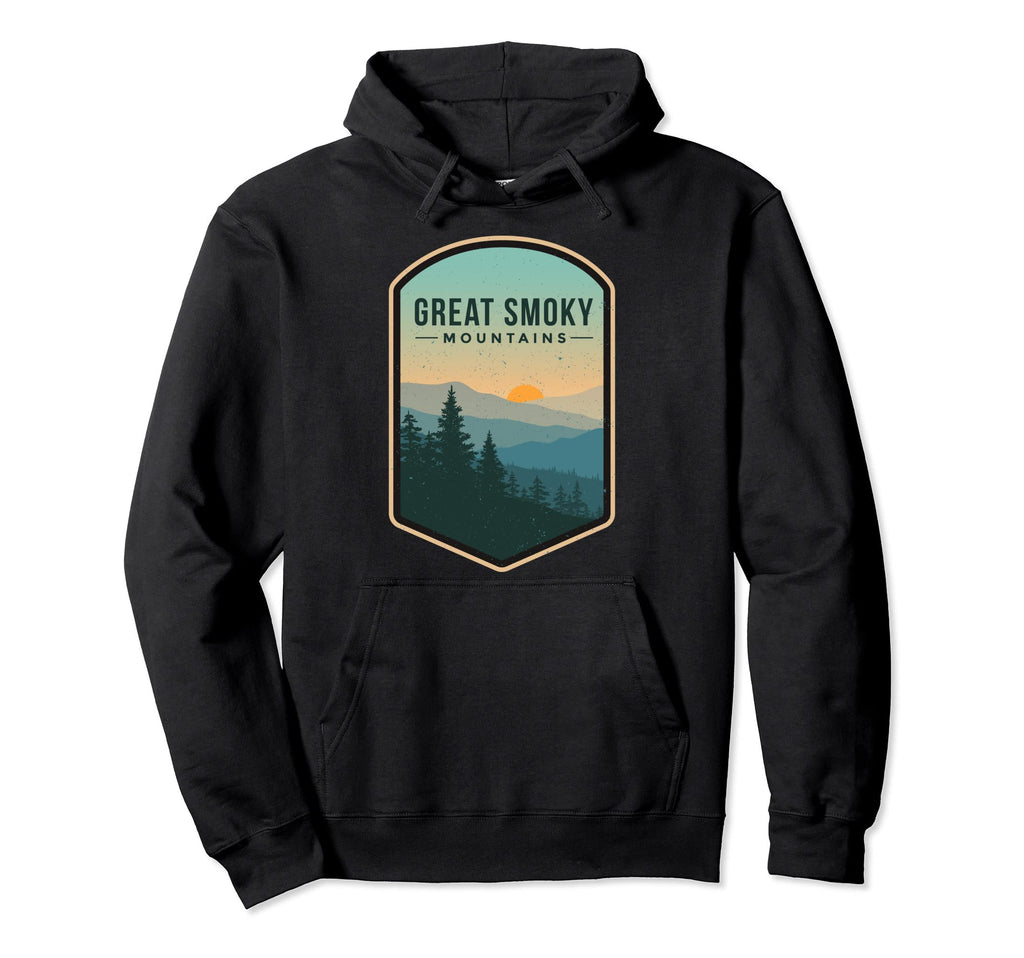 Great Smoky Mountains National Park Hoodie - Fun Novelty Design Unisex - T-Shirt, Sweatshirt, Hoodie