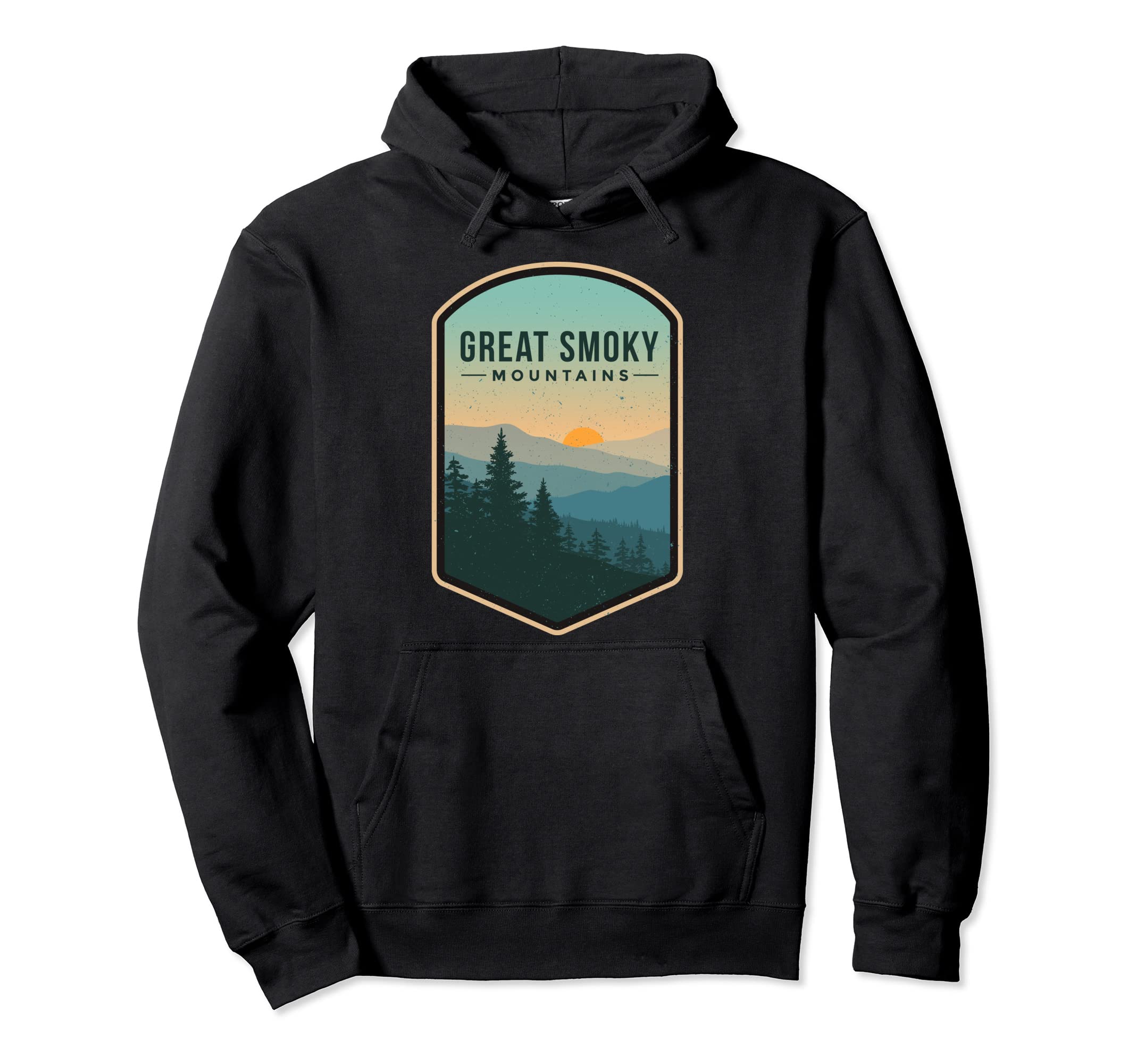 Great Smoky Mountains National Park Hoodie - Fun Novelty Design Unisex - T-Shirt, Sweatshirt, Hoodie