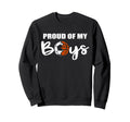 Proud My Funny Soccer Basketball Mom Sweatshirt - Custom Art Print Unisex - T-Shirt, Sweatshirt, Hoodie