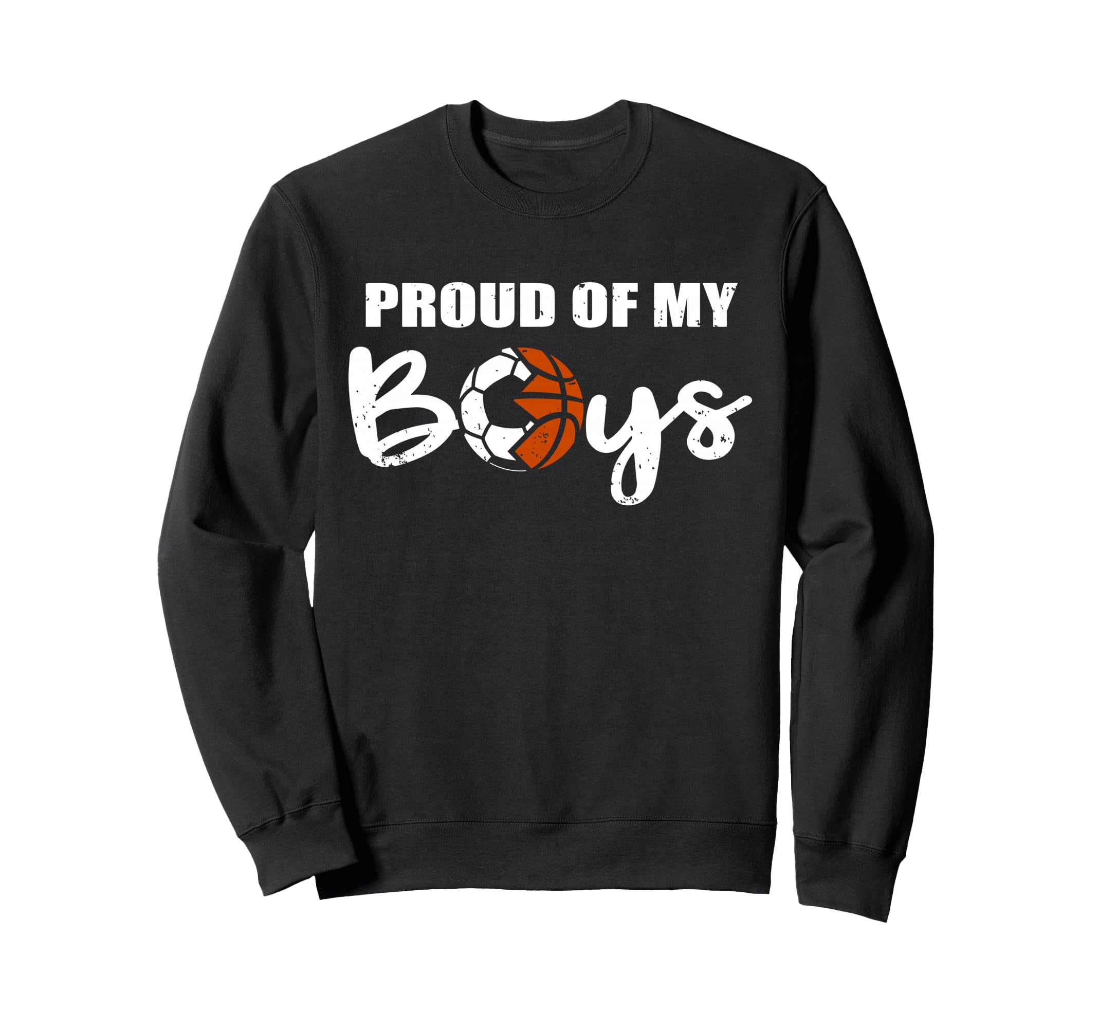 Proud My Funny Soccer Basketball Mom Sweatshirt - Custom Art Print Unisex - T-Shirt, Sweatshirt, Hoodie