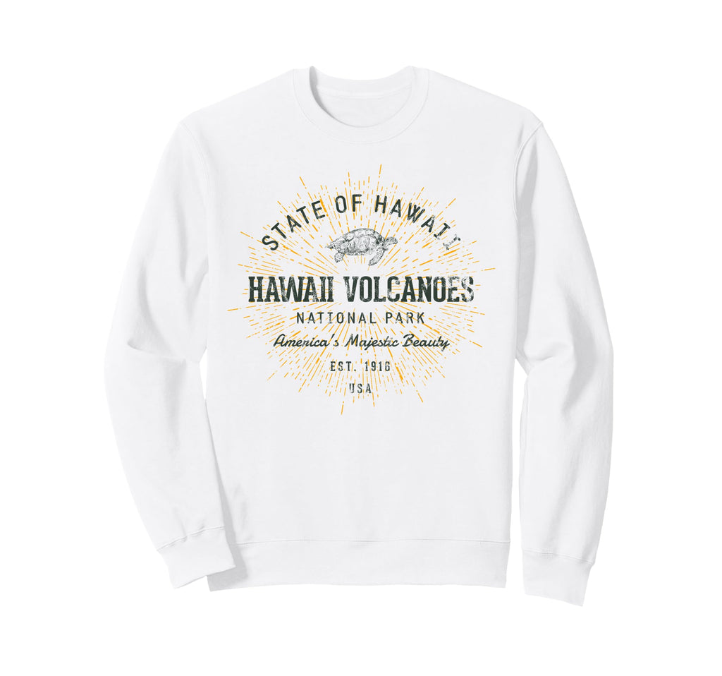 Hawaii Volcanoes National Park Sweatshirt - Minimalist Print Men Women - T-Shirt, Sweatshirt, Hoodie