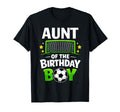 Aunt Birthday Soccer Ball Family T-Shirt - Streetwear Style Men Women - T-Shirt, Sweatshirt, Hoodie