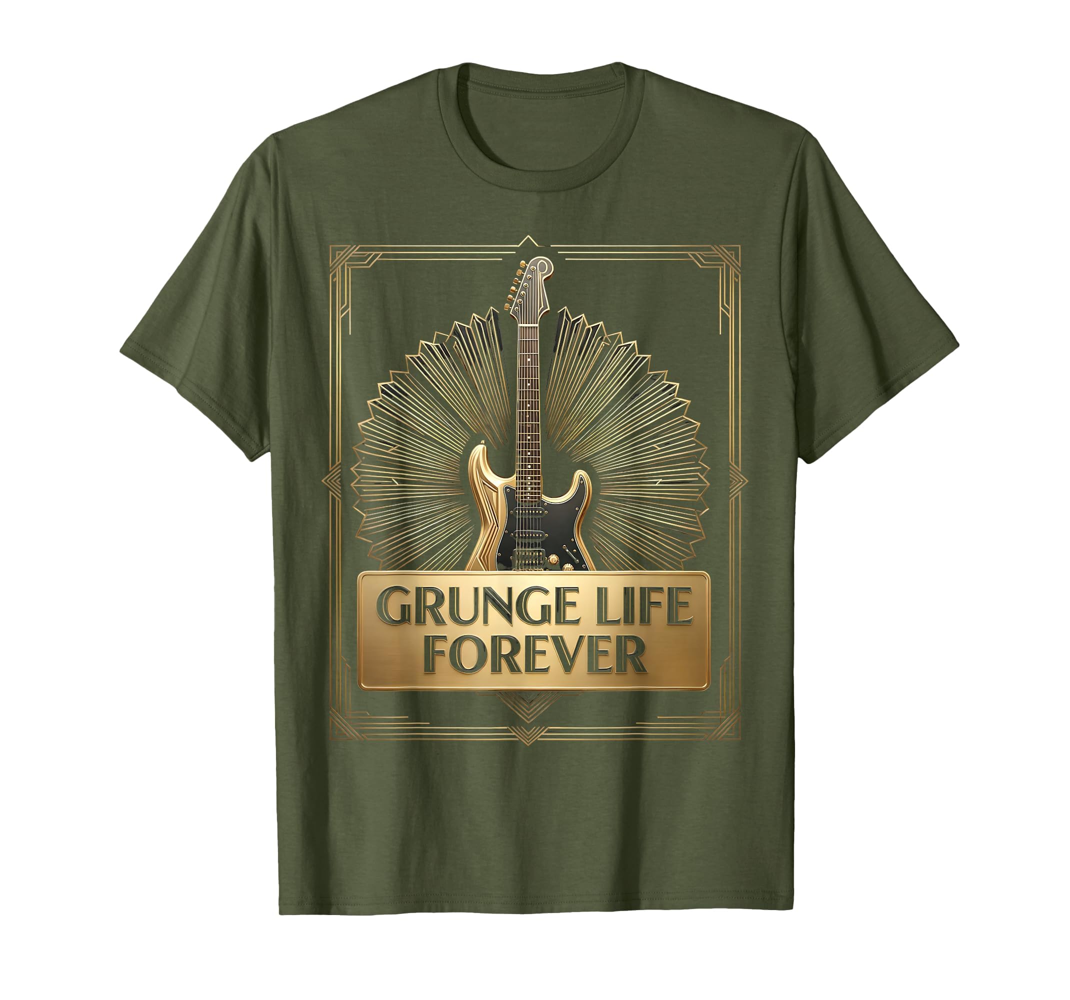 Grunge Life Forever 90S Nostalgic Rock T-Shirt - Graphic Print Unisex - T-Shirt, Sweatshirt, Hoodie