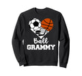 Ball Grammy Funny Soccer Basketball Sweatshirt - Streetwear Style Unisex - T-Shirt, Sweatshirt, Hoodie