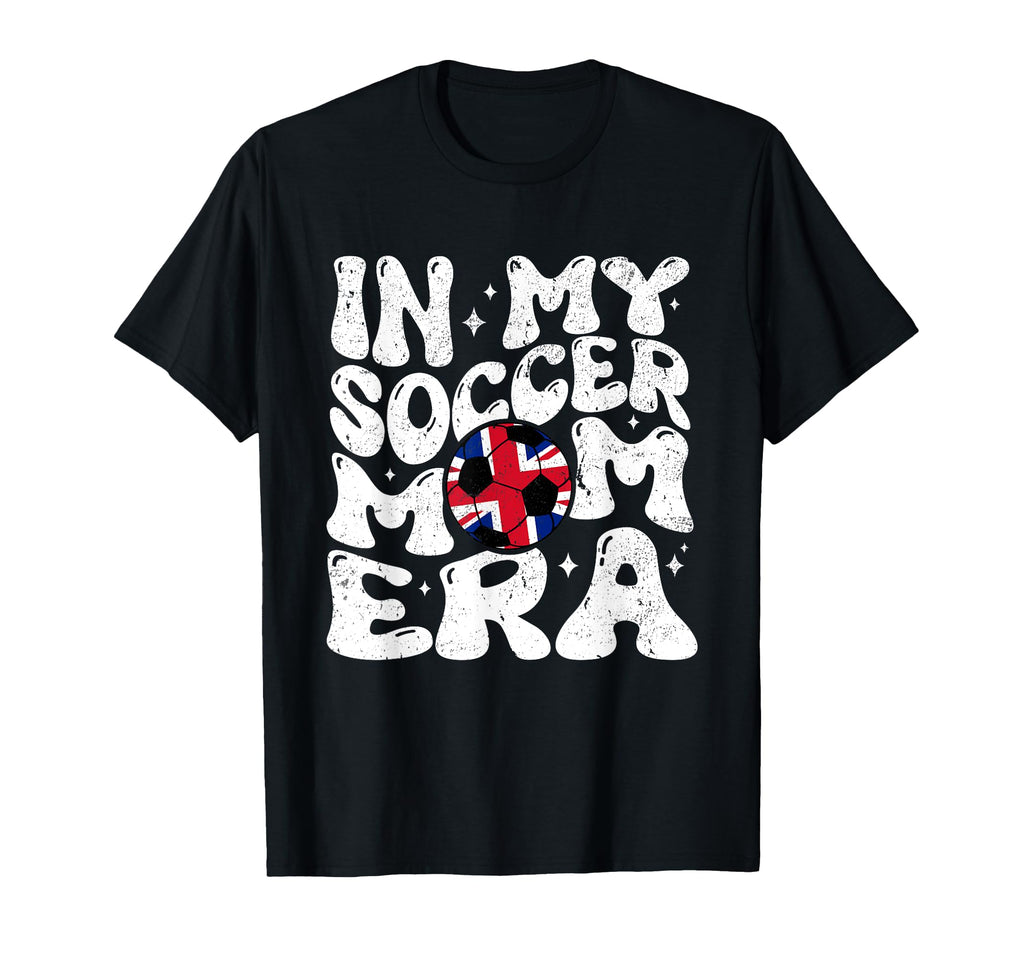 Soccer Mom British Mothers Coach Britain T-Shirt - Graphic Print Unisex - T-Shirt, Sweatshirt, Hoodie