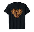 Cheetah Leopard Heart Small T-Shirt - Graphic Print Unisex - T-Shirt, Sweatshirt, Hoodie