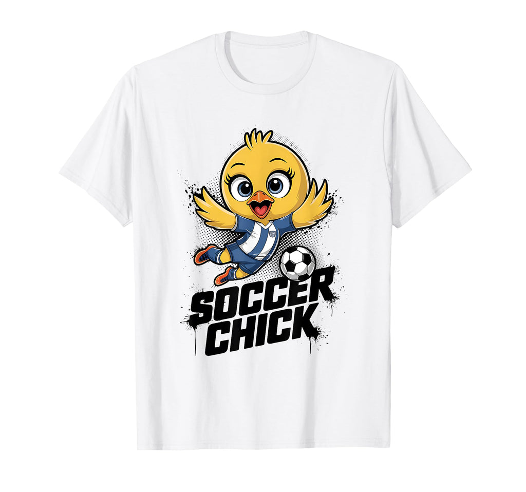 Soccer Chick Soccer Player Soccer T-Shirt - Aesthetic Graphic for Adults - T-Shirt, Sweatshirt, Hoodie