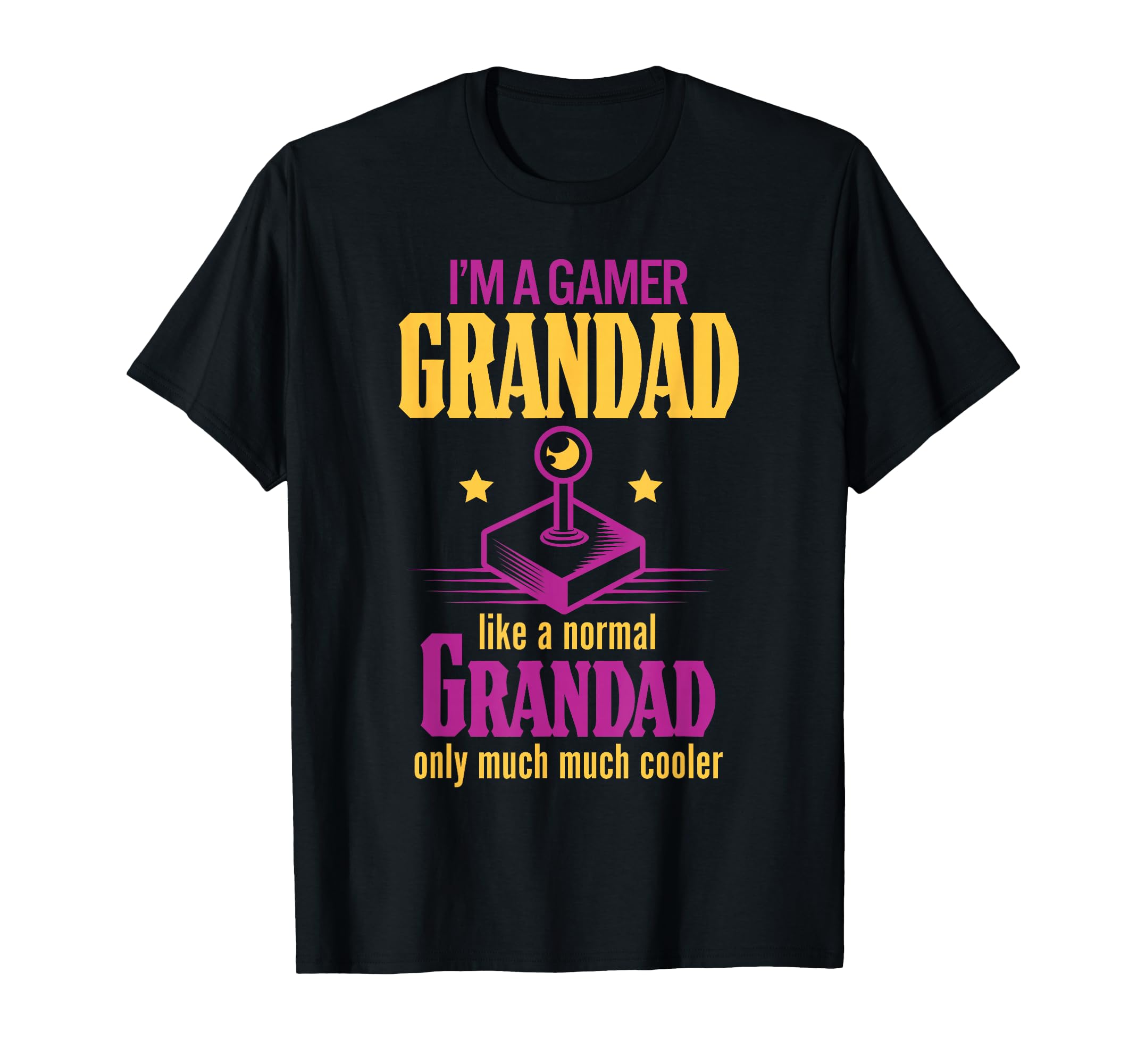 Funny Gamer Grandad Gaming Arcade T-Shirt - Casual Everyday Wear Men Women - T-Shirt, Sweatshirt, Hoodie