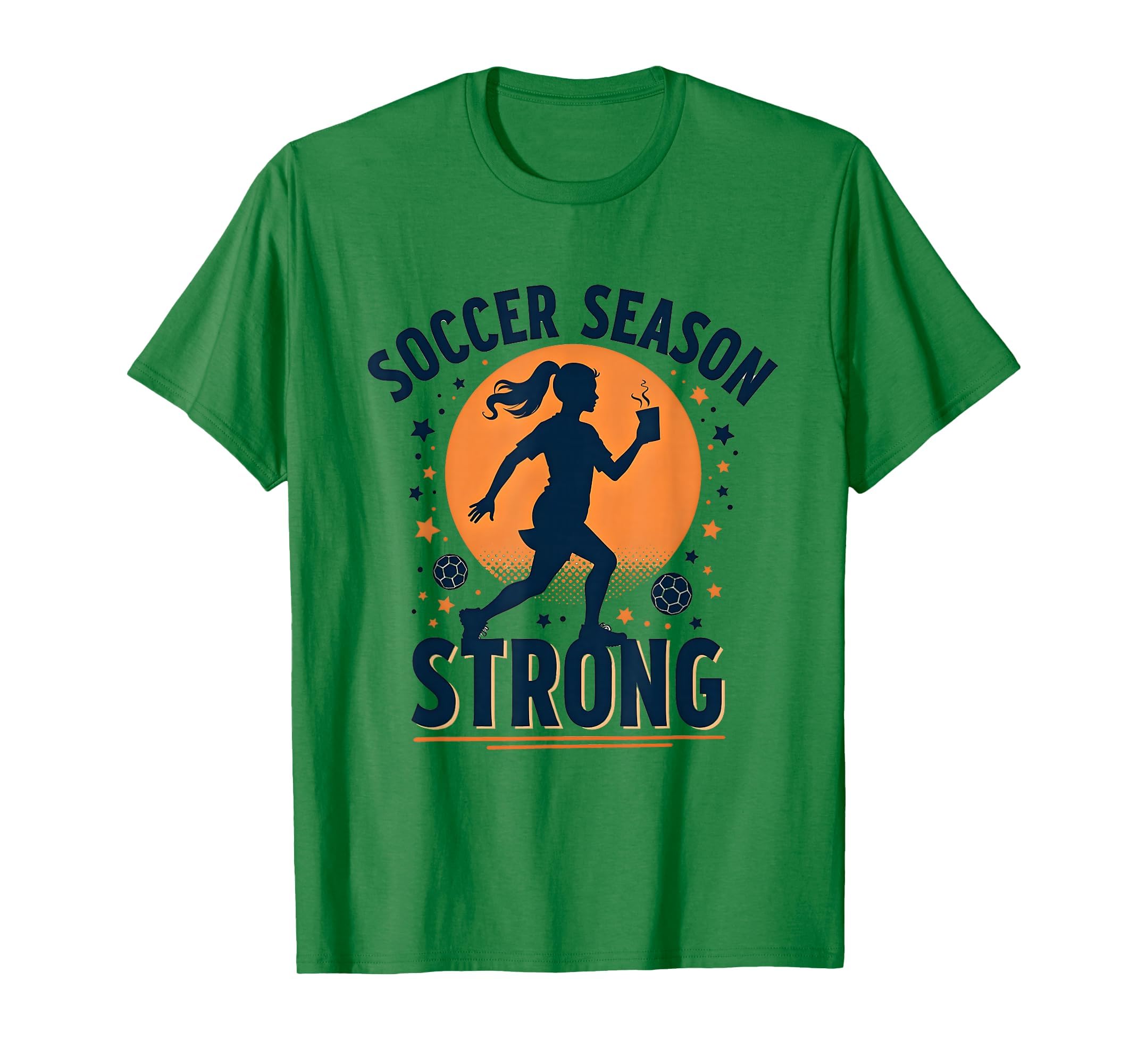 Soccer Season Strong Soccer Mom T-Shirt - Minimalist Print Unisex - T-Shirt, Sweatshirt, Hoodie