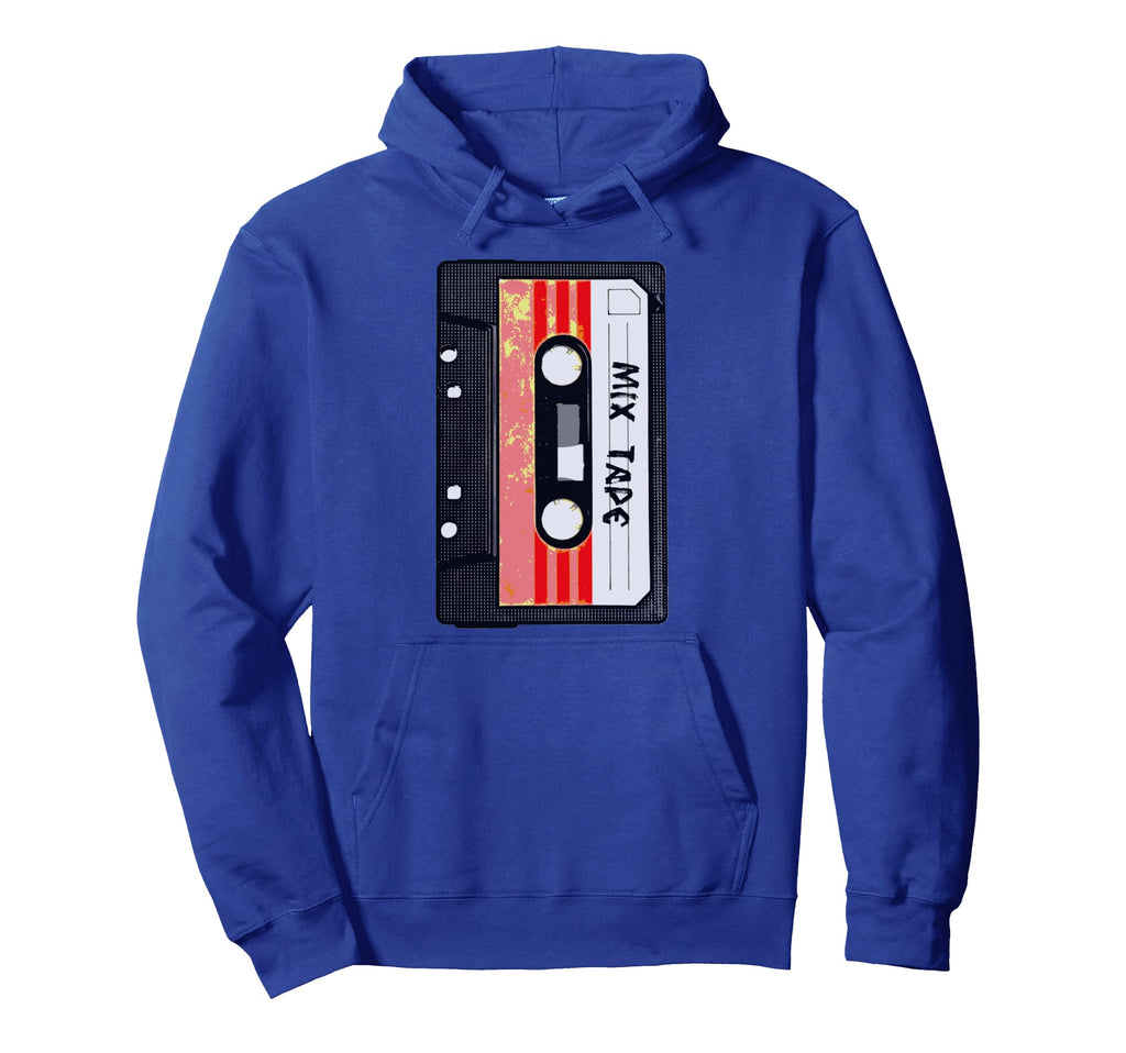 Hip Hop Dj Mix Tape Cassette Tape Hoodie - Aesthetic Graphic for Adults - T-Shirt, Sweatshirt, Hoodie