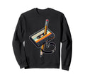 Pencil Rewind Cassette Tape Sweatshirt - Novelty Apparel for Adults - T-Shirt, Sweatshirt, Hoodie