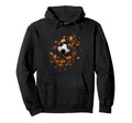 Soccer Autumn Leaves Soccer Player Hoodie - Streetwear Style Men Women - T-Shirt, Sweatshirt, Hoodie