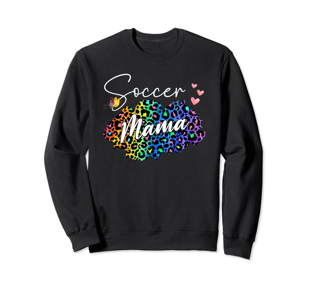 Soccer Mama Team Mom Athlete Mom Sweatshirt - Aesthetic Graphic Unisex - T-Shirt, Sweatshirt, Hoodie