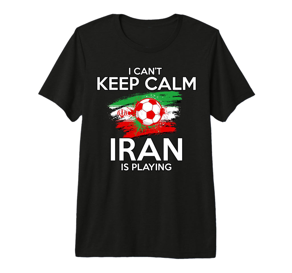 Iran Football Fan Soccer Game Player T-Shirt - Novelty Apparel Unisex - T-Shirt, Sweatshirt, Hoodie