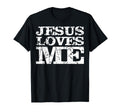 Jesus Loves Me Sacrifice Messiah T-Shirt - Unique Graphic Men Women - T-Shirt, Sweatshirt, Hoodie