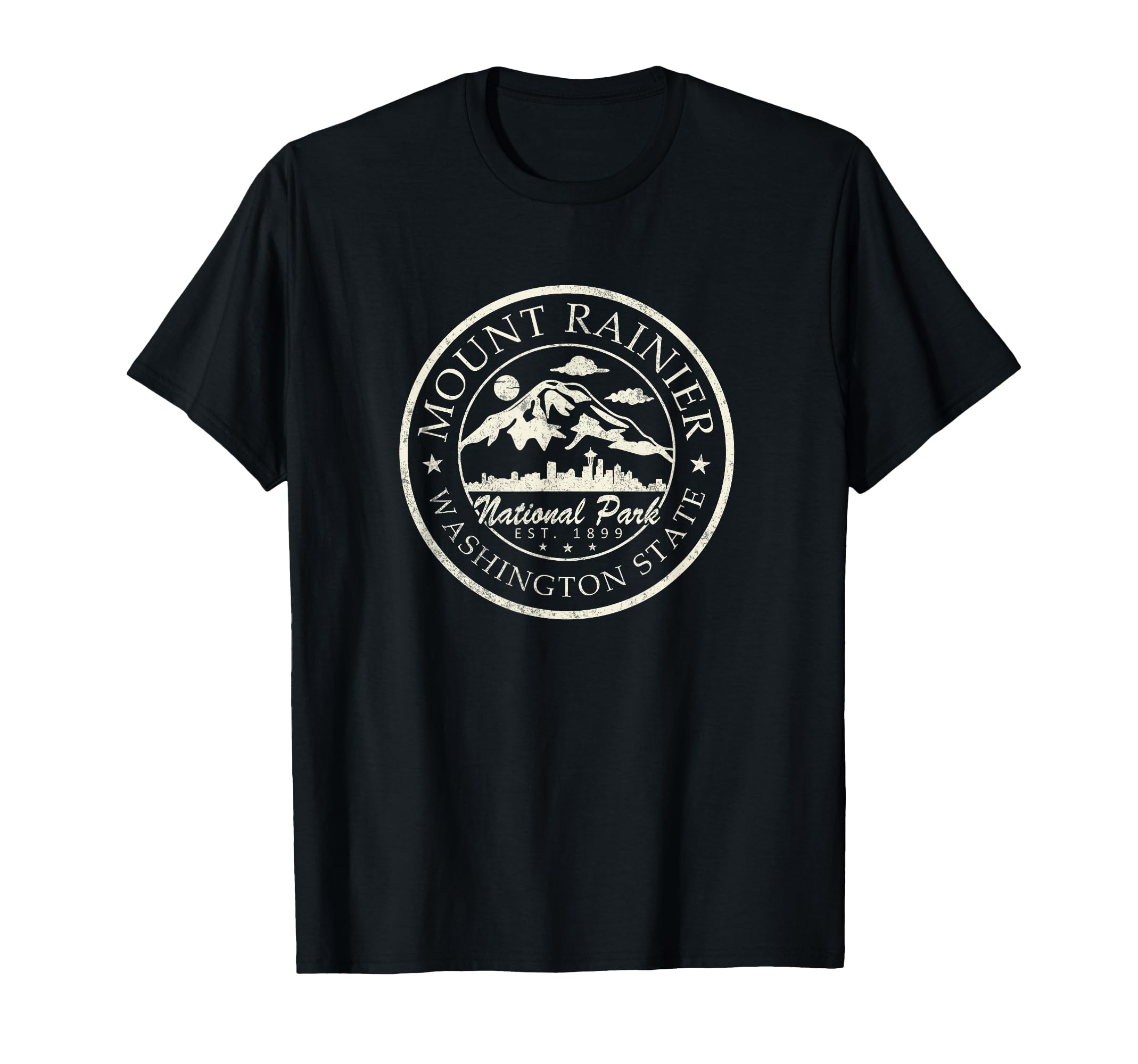 National Park Mt Rainier T-Shirt - Casual Everyday Wear for Adults - T-Shirt, Sweatshirt, Hoodie