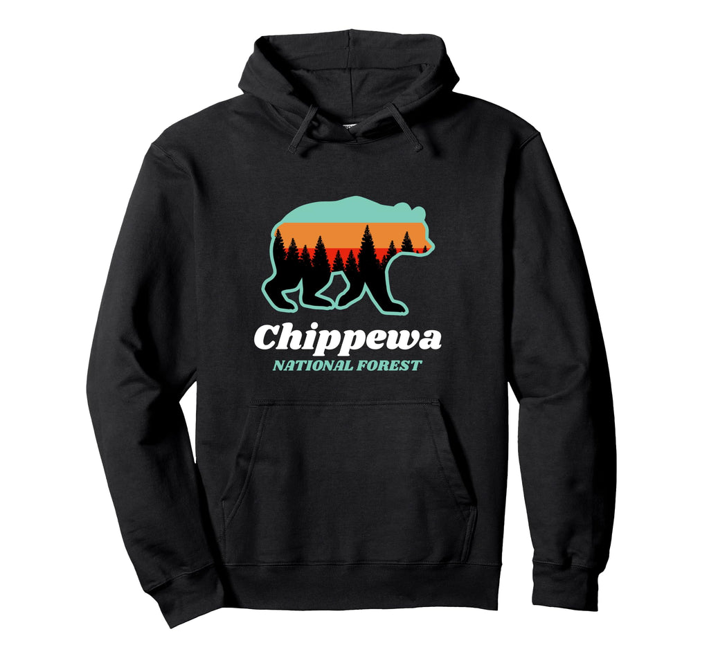 Chippewa National Park Mn Bear Souvenir Hoodie - Custom Art Print Men Women - T-Shirt, Sweatshirt, Hoodie