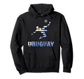 Uruguay Football Soccer Game Player Fan Hoodie - Graphic Print Men Women - T-Shirt, Sweatshirt, Hoodie