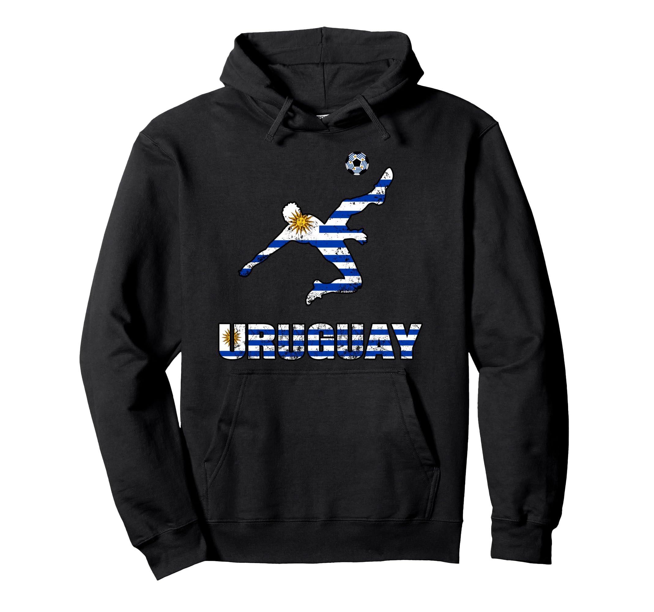 Uruguay Football Soccer Game Player Fan Hoodie - Graphic Print Men Women - T-Shirt, Sweatshirt, Hoodie