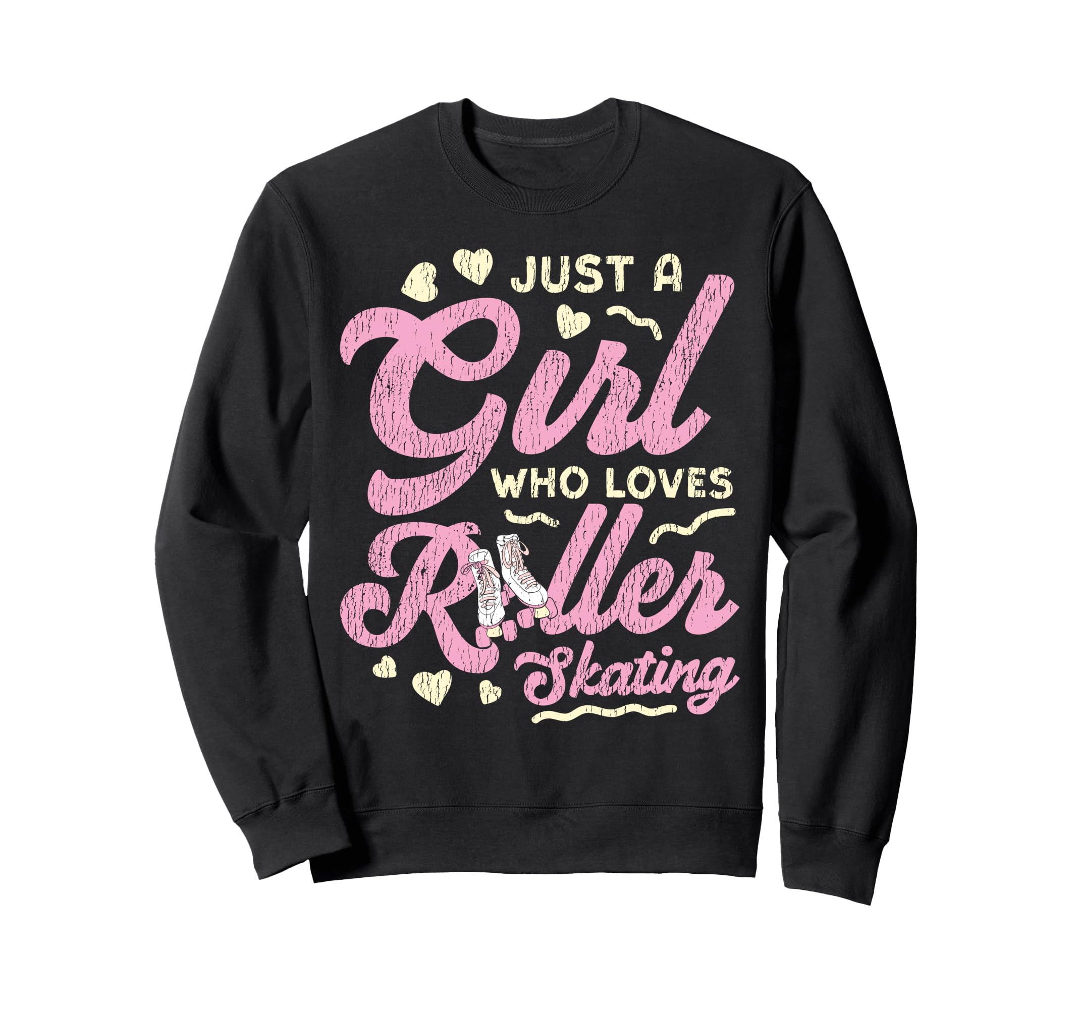 Roller Skating Skate 1970S Just Sweatshirt - Aesthetic Graphic for Adults - T-Shirt, Sweatshirt, Hoodie