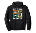 Best Friends Vhs Cassette Vinyl Record 80S Hoodie - Trendy Graphic Unisex - T-Shirt, Sweatshirt, Hoodie