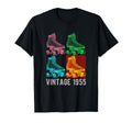 1955 Skater Roller Skating Skate 70Th T-Shirt - Trendy Graphic Unisex - T-Shirt, Sweatshirt, Hoodie