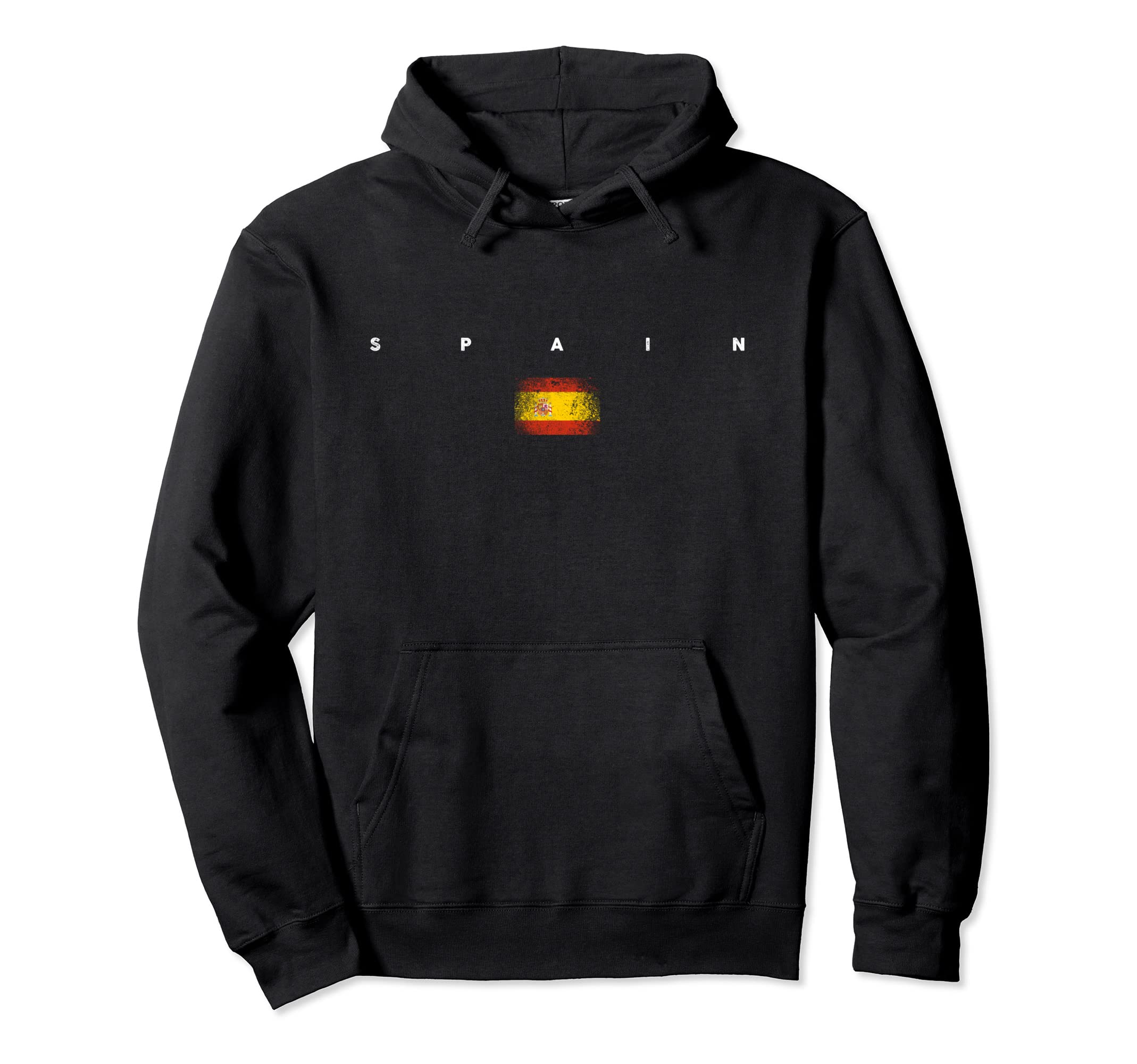 Spain Flag Pride Soccer Spanish Football Hoodie - Novelty Apparel Men Women - T-Shirt, Sweatshirt, Hoodie