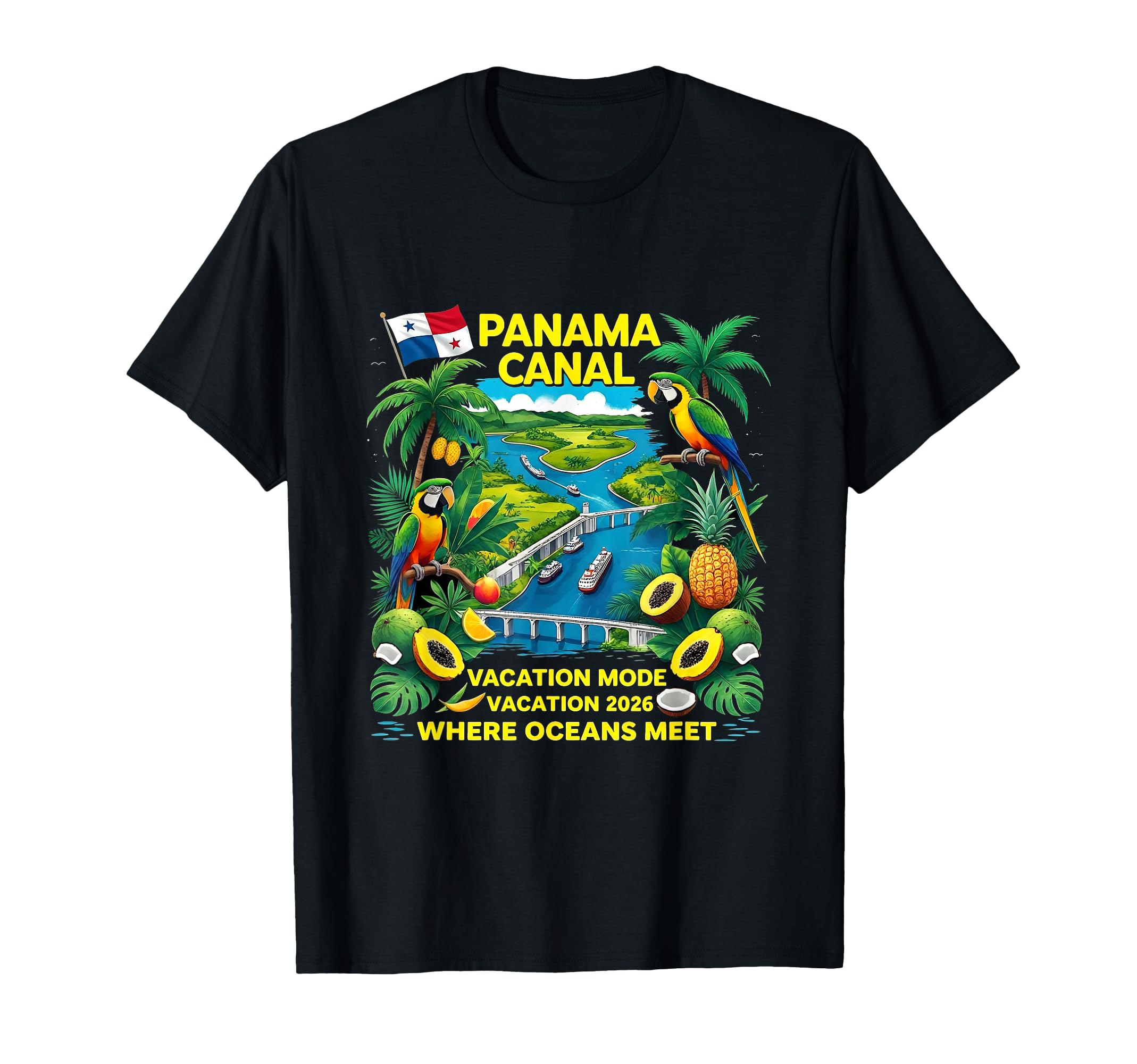 Panama Canal Vacation 2026 Cruise T-Shirt - Minimalist Print for Adults - T-Shirt, Sweatshirt, Hoodie