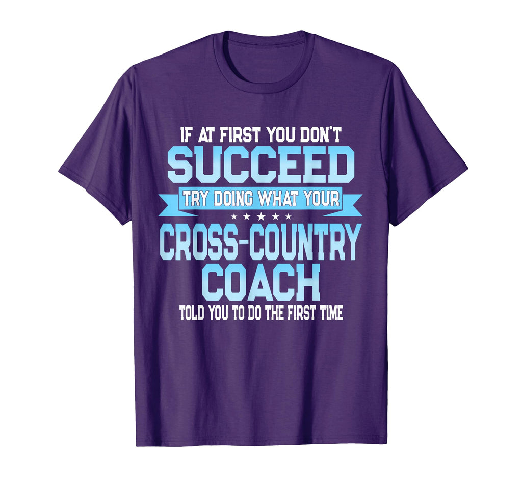 Fun Sport Coach Gift Funny Cross T-Shirt - Fun Novelty Design for Adults - T-Shirt, Sweatshirt, Hoodie