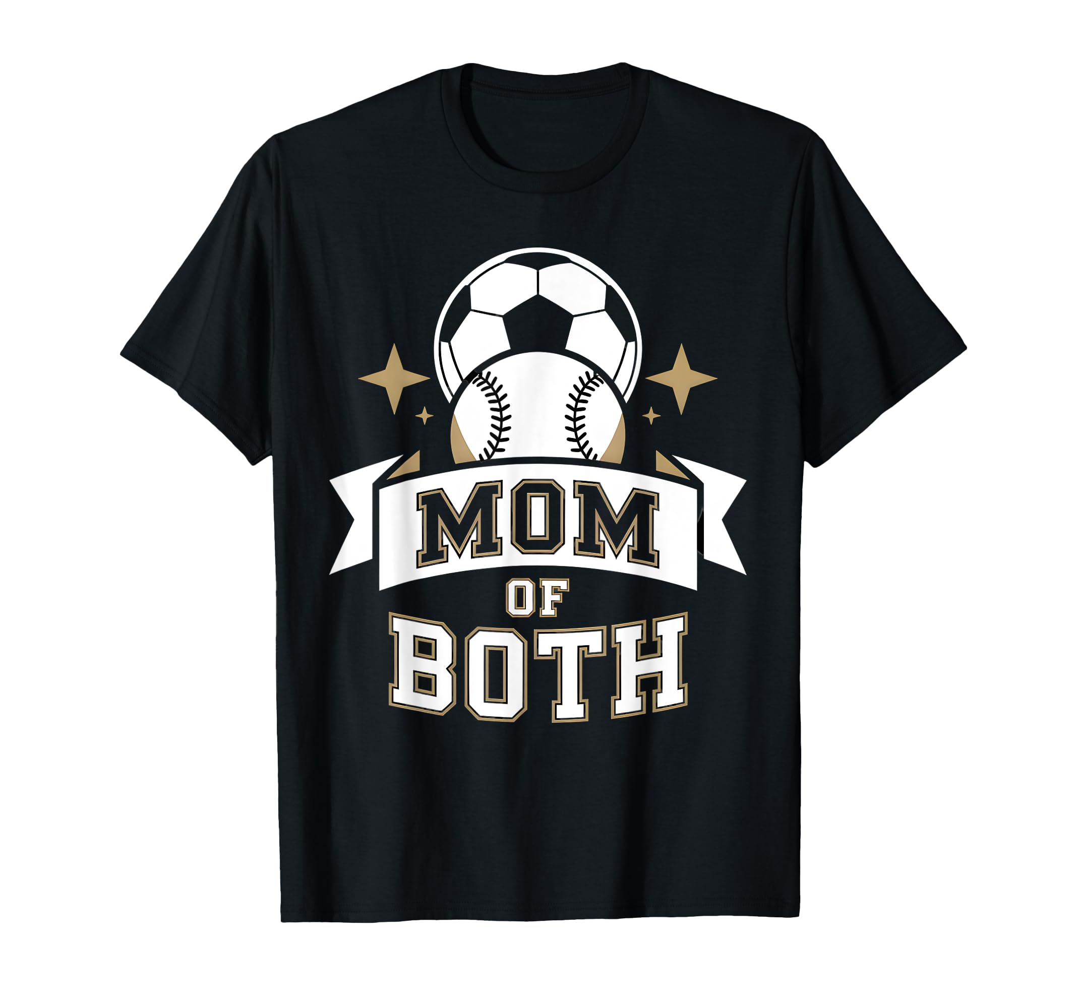 Mom Both Soccer Baseball Sports T-Shirt - Streetwear Style for Adults - T-Shirt, Sweatshirt, Hoodie
