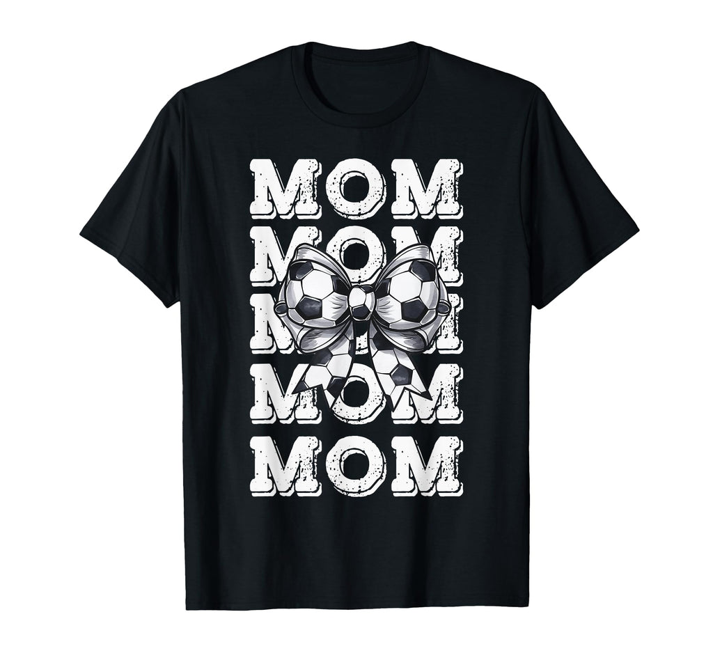 Coquette Soccer Mom Matching Family Bow T-Shirt - Trendy Graphic for Adults - T-Shirt, Sweatshirt, Hoodie
