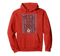 Kick Dang Ball Funny Soccer Game Day Hoodie - Custom Art Print for Adults - T-Shirt, Sweatshirt, Hoodie