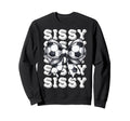 Coquette Soccer Sissy Matching Family Sweatshirt - Graphic Print Men Women - T-Shirt, Sweatshirt, Hoodie