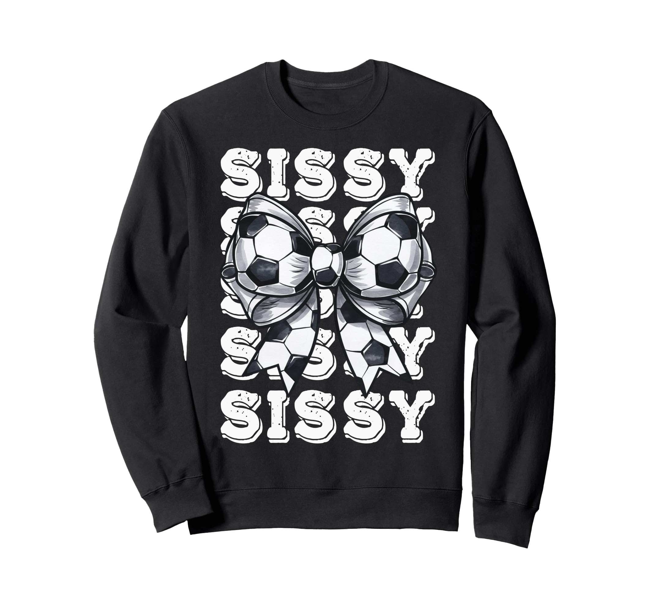 Coquette Soccer Sissy Matching Family Sweatshirt - Graphic Print Men Women - T-Shirt, Sweatshirt, Hoodie