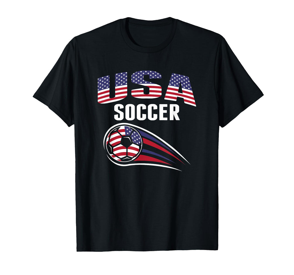 America Soccer Fans Jersey United T-Shirt - Trendy Graphic for Adults - T-Shirt, Sweatshirt, Hoodie